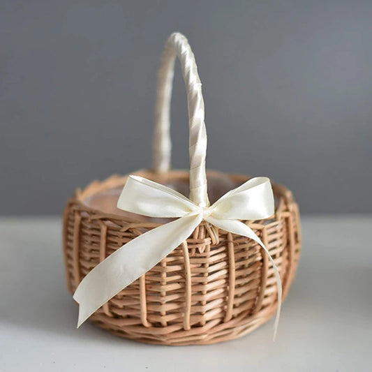 Woven Flower Basket - Home & Wedding Decor